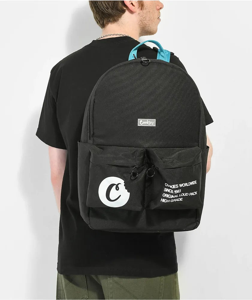 Cookies Orion Backpack – Black/Cookies Blue