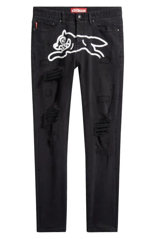 Returner Ripped Slim Leg Jeans