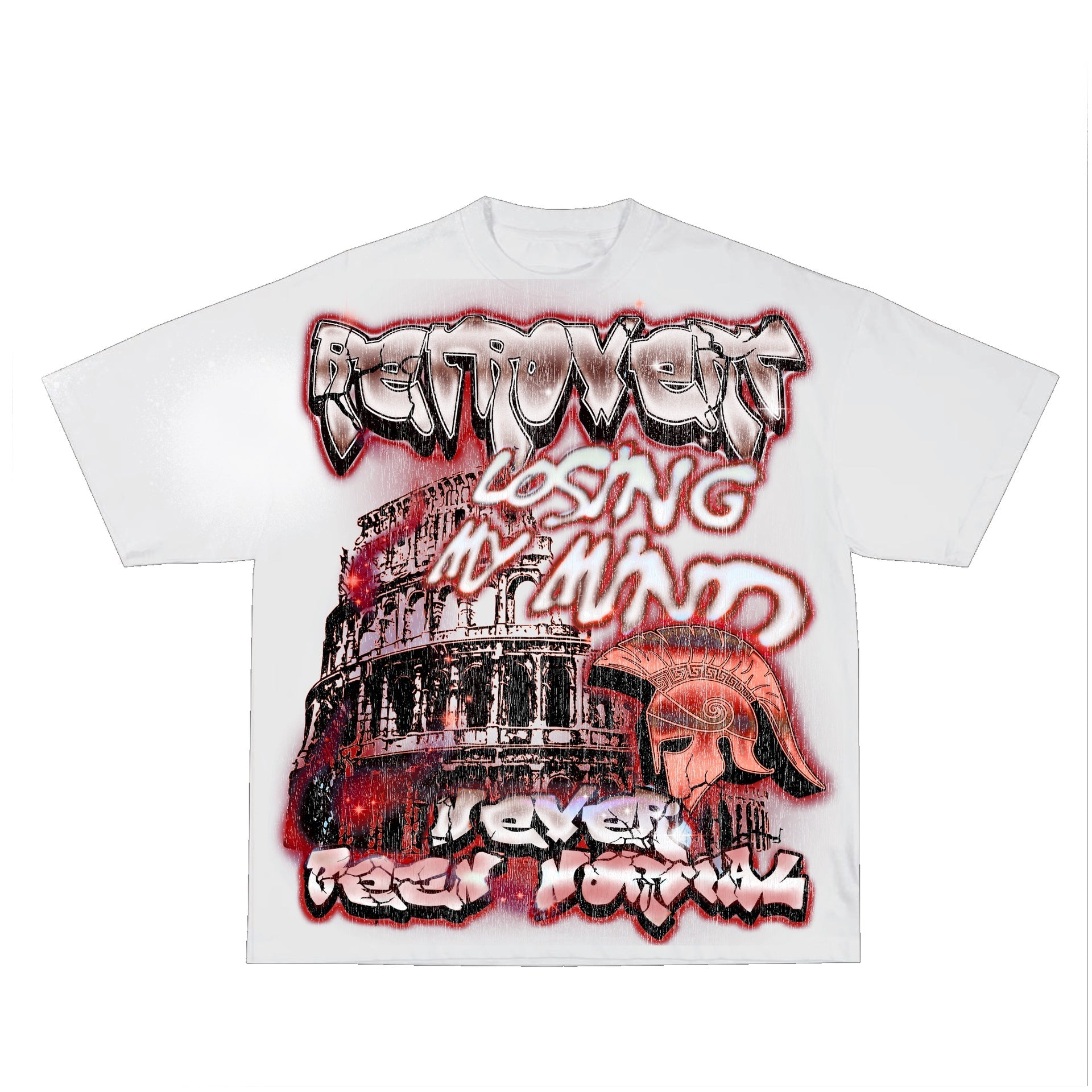 RETROVERT Spartan Tee (Red)