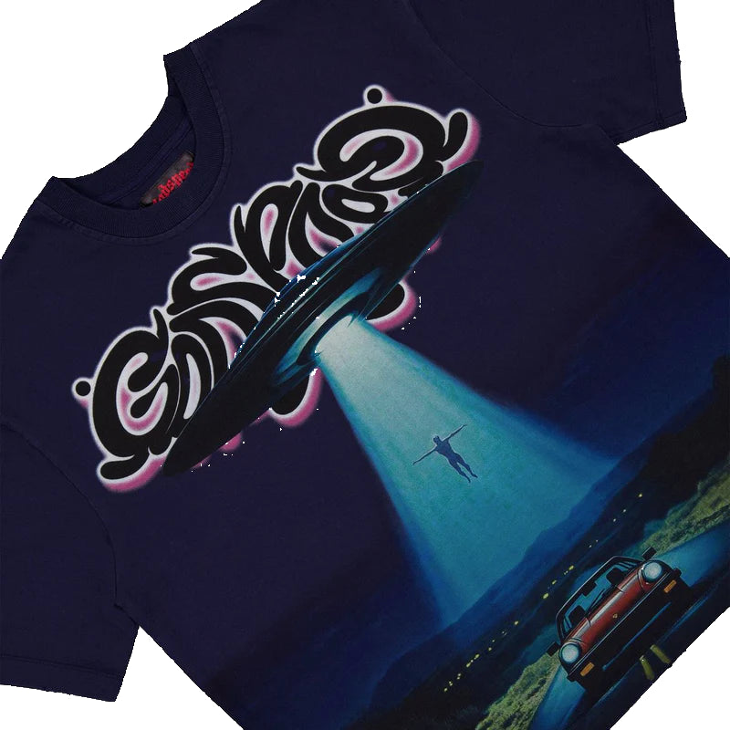 Abduction Tee Navy