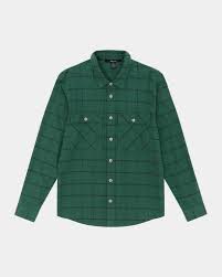 Ksubi Men's Paradox Long Sleeve Shirt Fade (KHAKI)