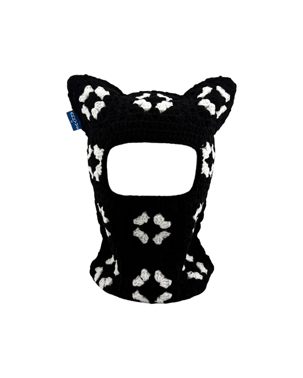 Obsidian Crochet Ski Mask