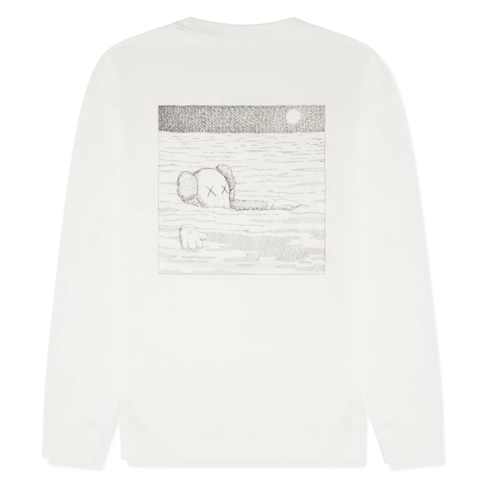 KAWS x Uniqlo Longsleeve Sweatshirt white (US Sizing)