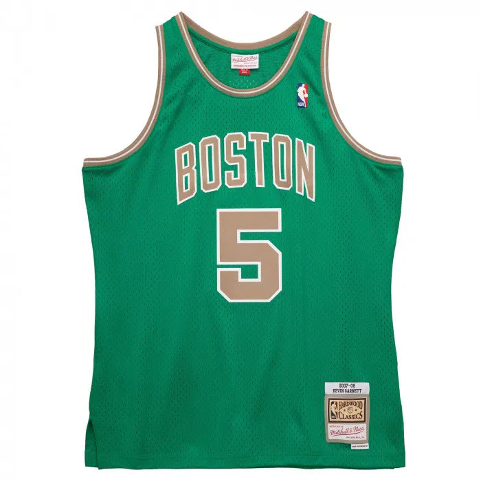 Kevin Garnett Boston Celtics '07 Saint Patrick Mitchell & Ness Swingman NBA Jersey