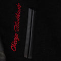 Men's Chicago Blackhawks Black Out Collection Team Logo Full-Snap Varsity Jacket