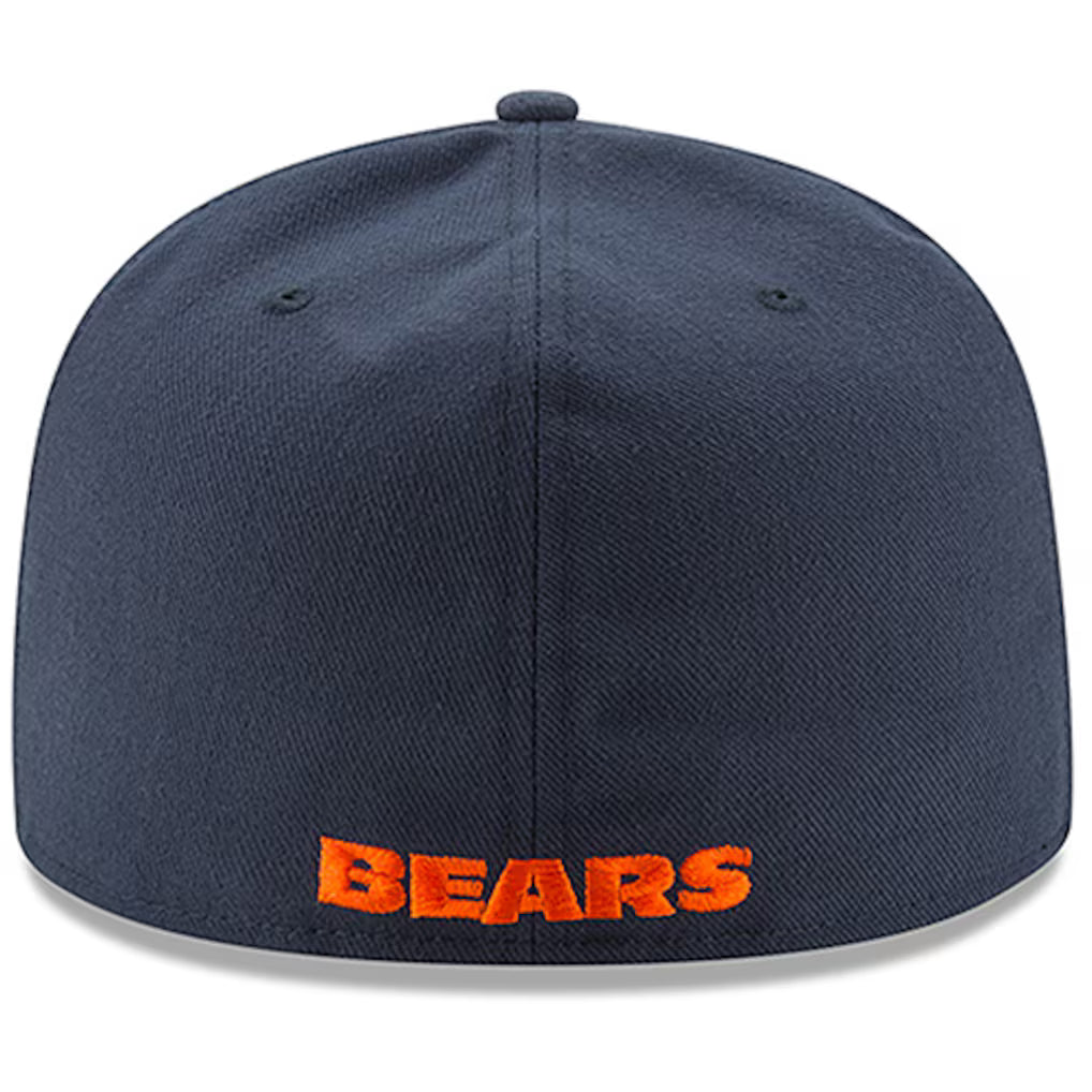 Chicago Bears Navy 59FIFTY Fitted