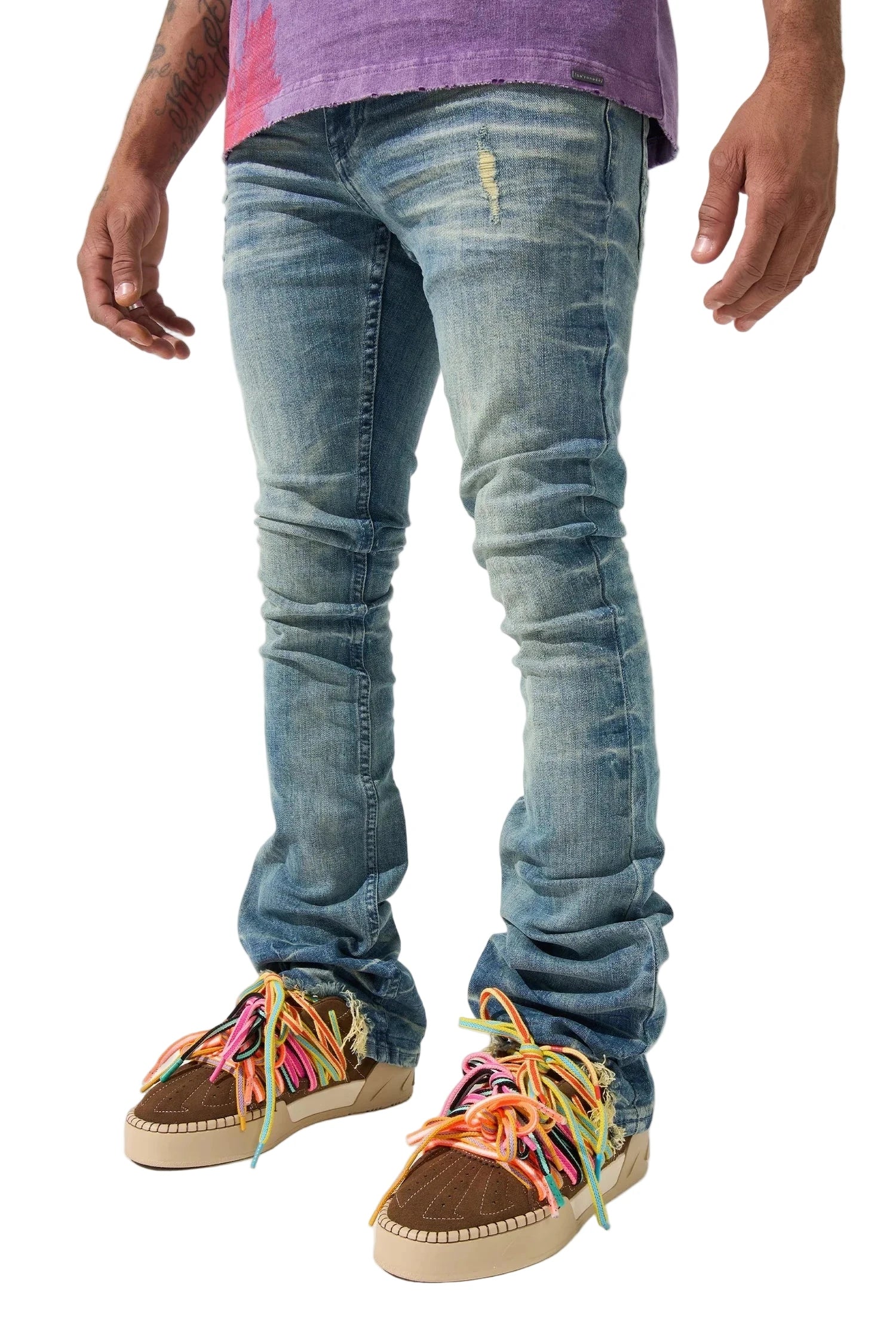 NEPTUNE Stacked Jeans
