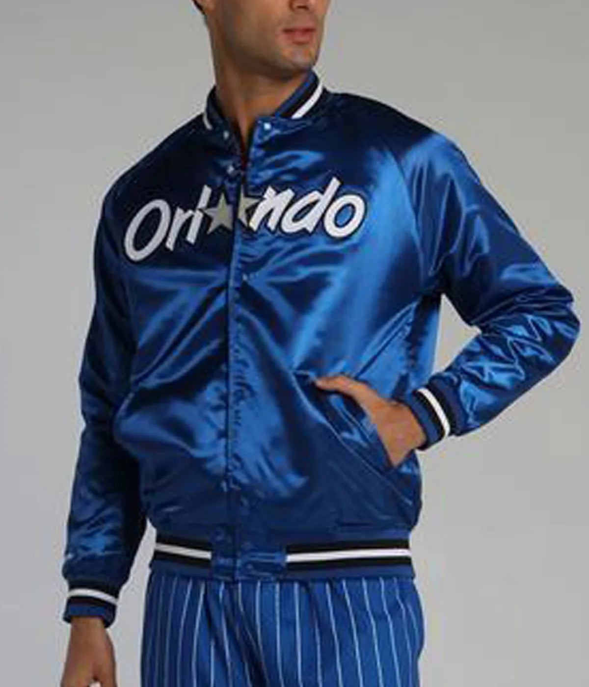 Orlando Magic Satin Blue Jacket
