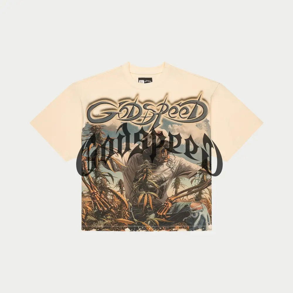 godspeed OUTDOOR (Macadamia tee shirt