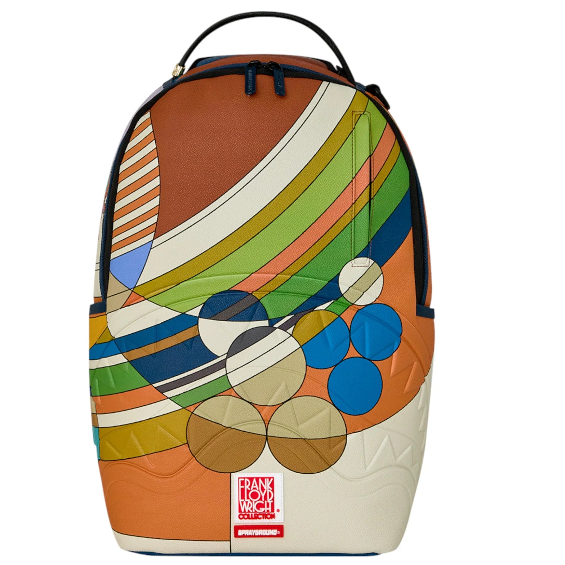 FLW MIDMODERN SWIRL DLXSV BACKPACK