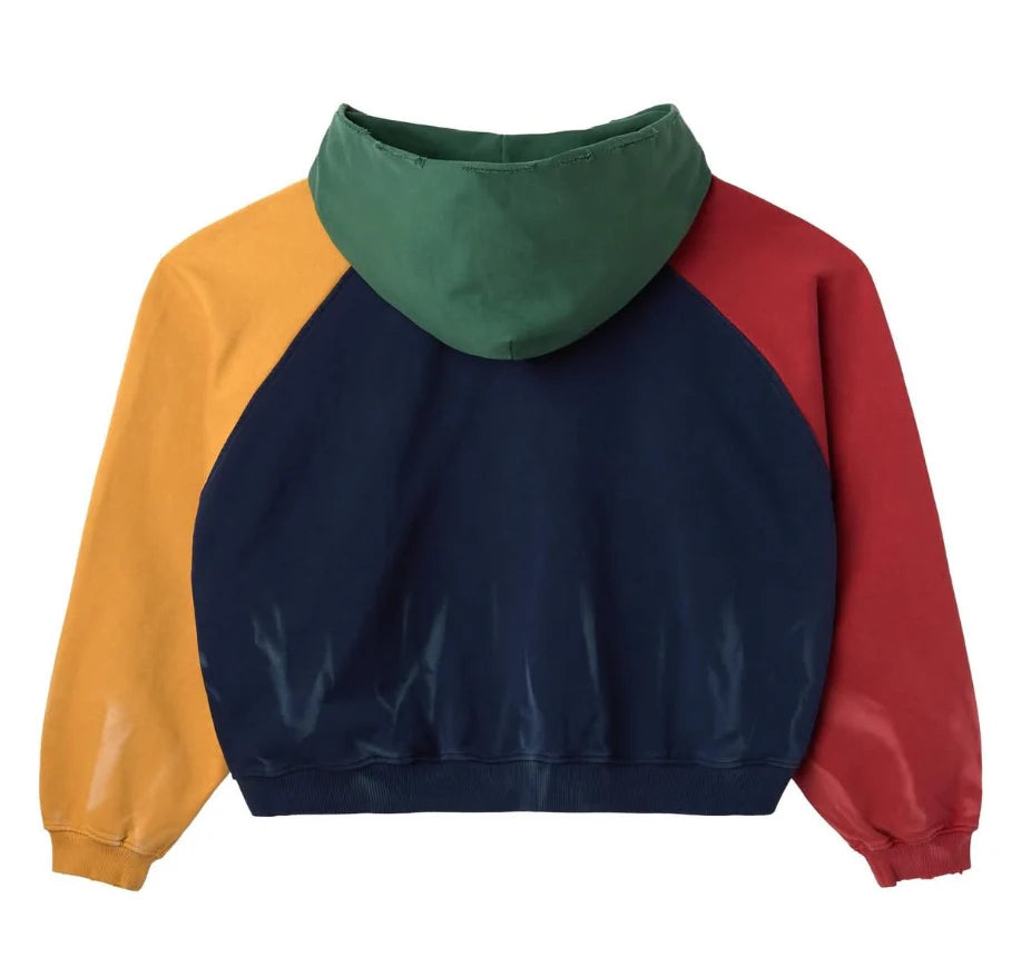 Gold + Vintage Gallery Raspberry Hills 'Color Block' Zip Up Hoodie (kids)