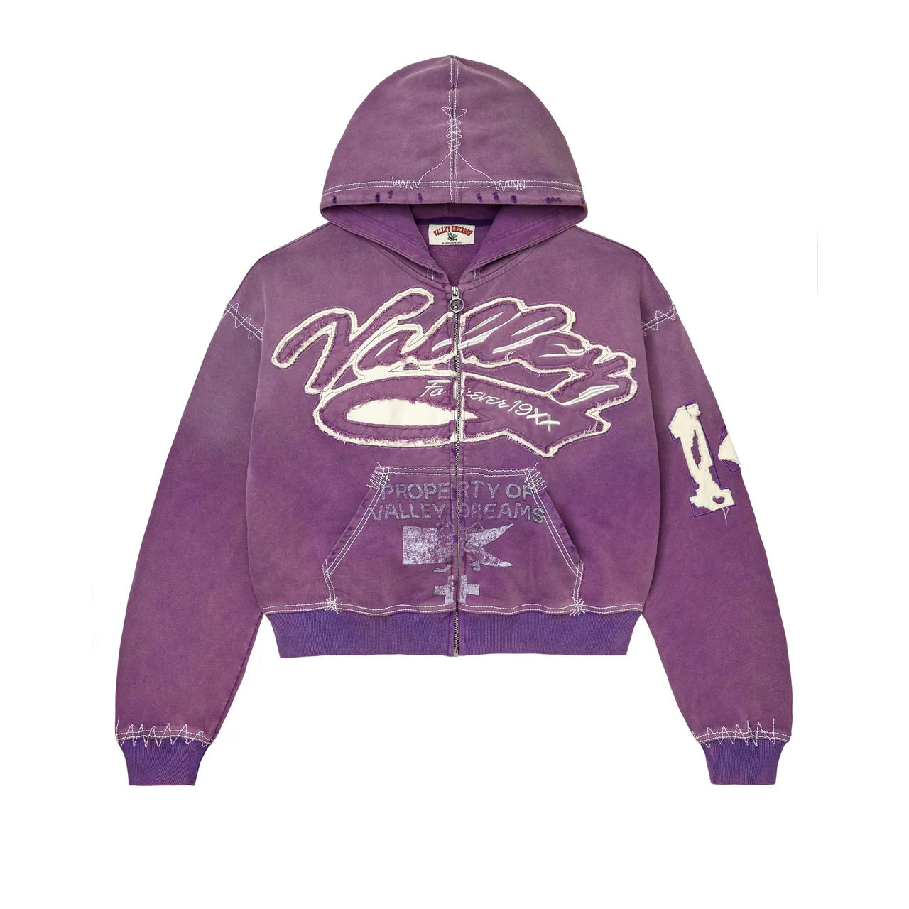 Vale Forever - Religion Zip Up - Purple