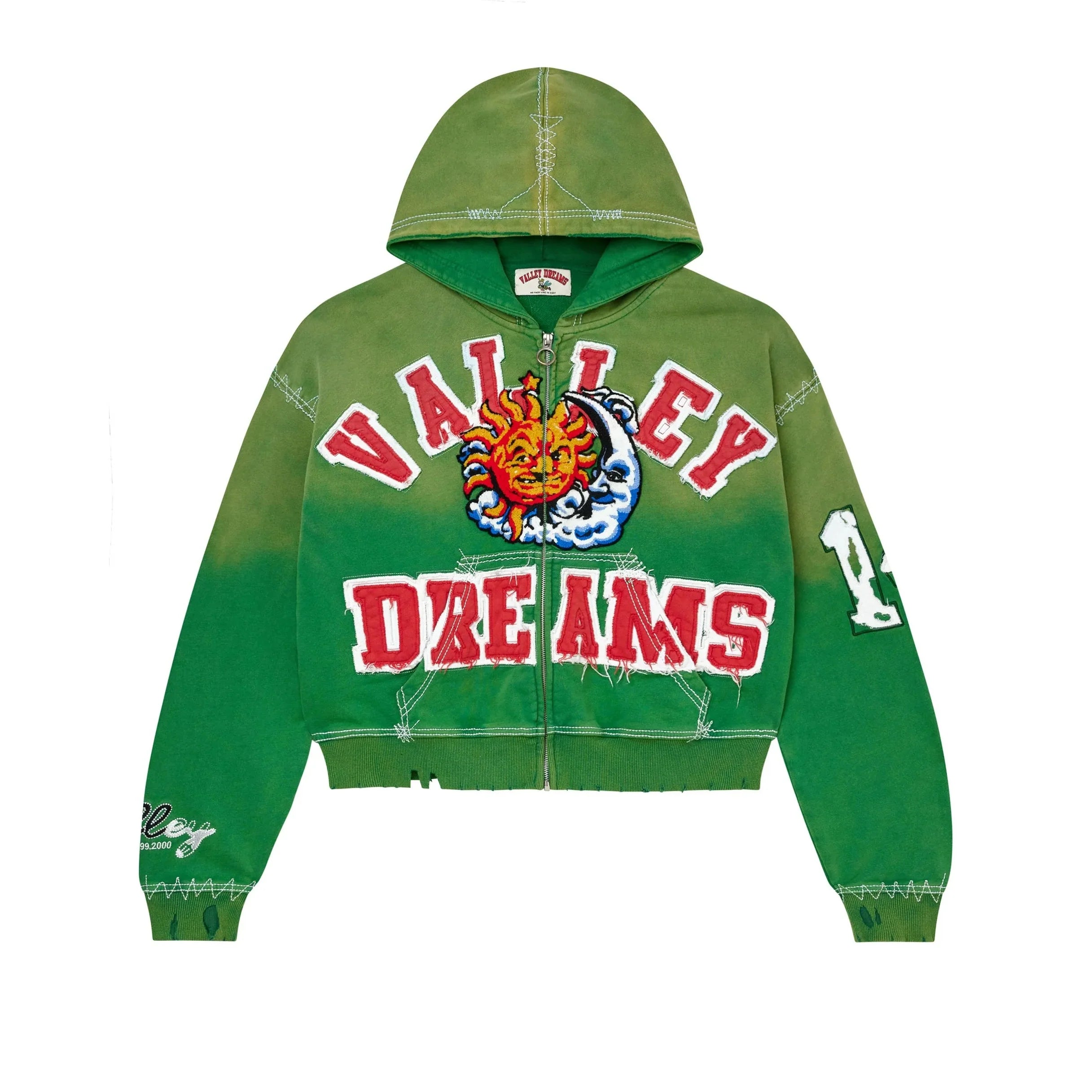 Sunny Zip Up 'Green'