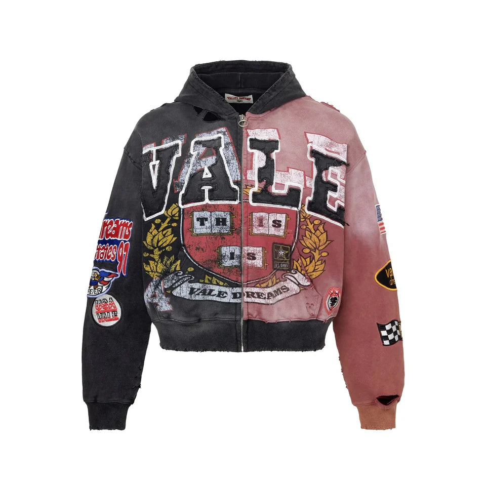 Vale Forever Two Face Zip Up 'Red/Black'
