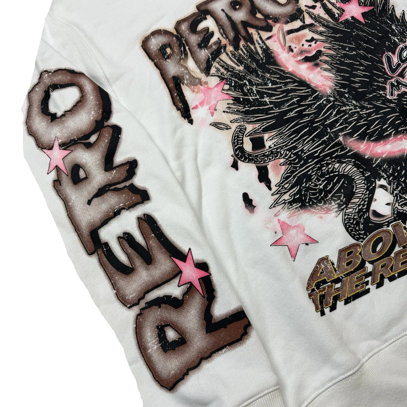 RETROVERT LOSING MY MIND white hoodie