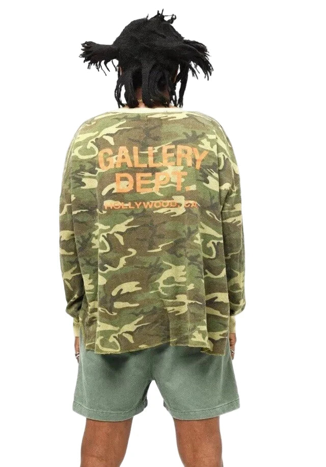 Gallery Dept.  Gallery Dept Camo Long Sleeve