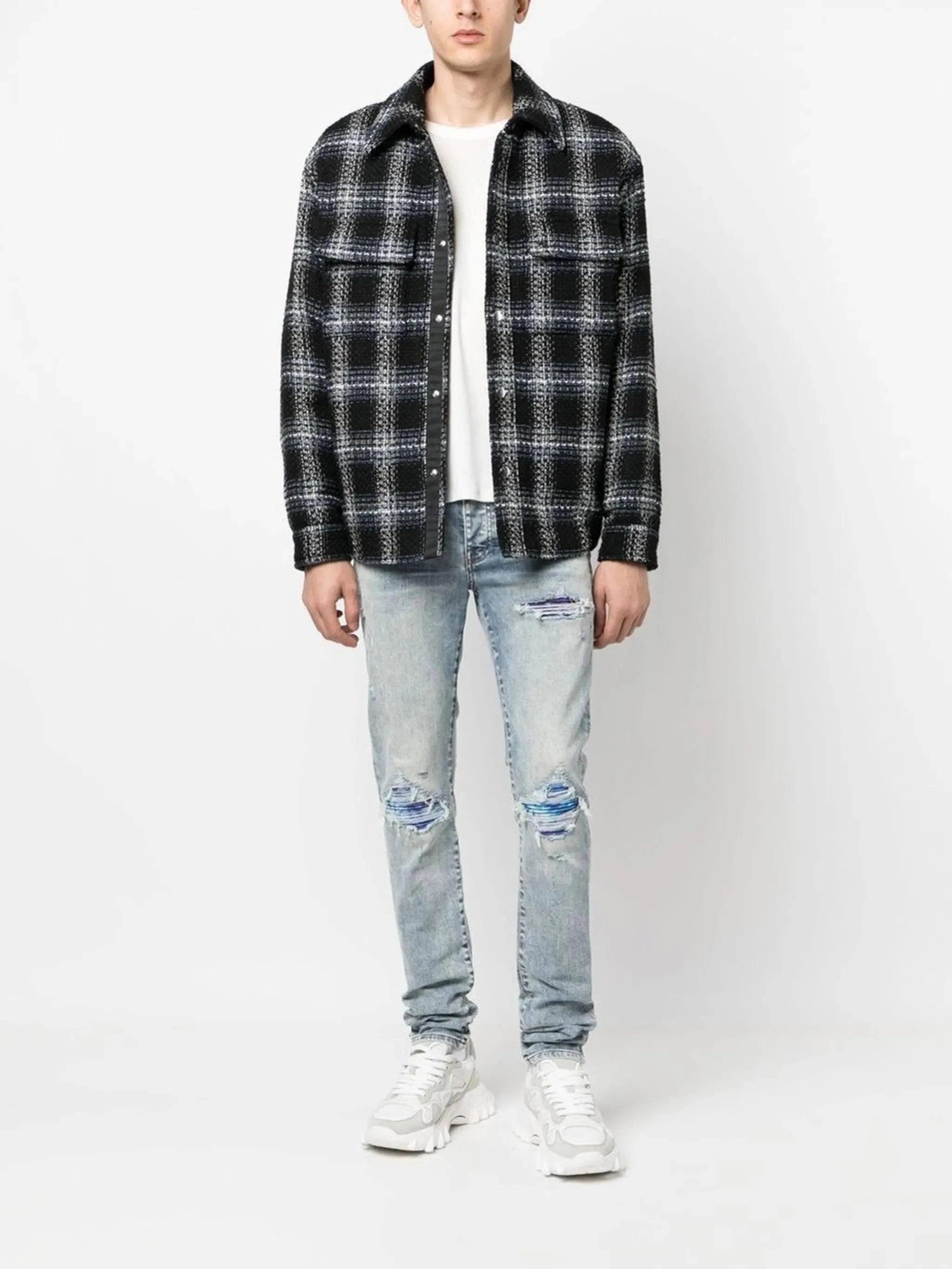 Amiri Tie Dye MX1 'Stone Indigo'