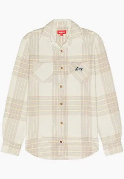 Icecream Snow White LS woven PLaid