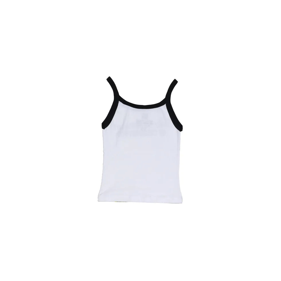 ALOCS Spaghetti Strap Crop Top 'BLACK/WHITE'