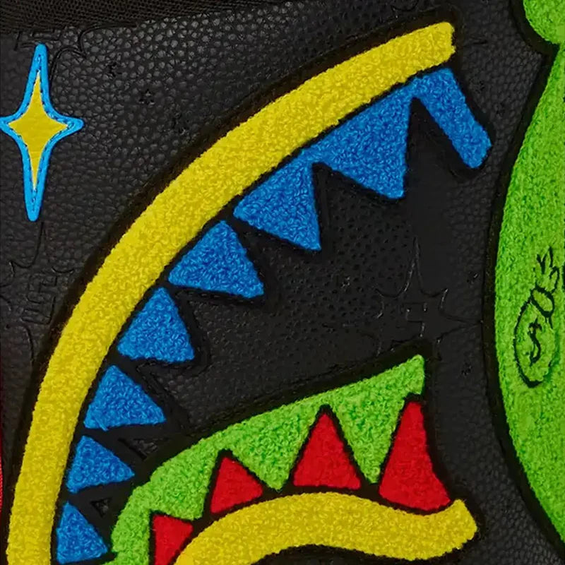 Colorful Money Bear Cheneille DLXSV Backpack