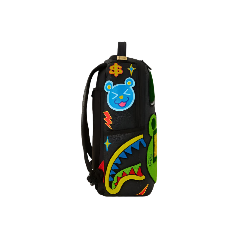 Colorful Money Bear Cheneille DLXSV Backpack