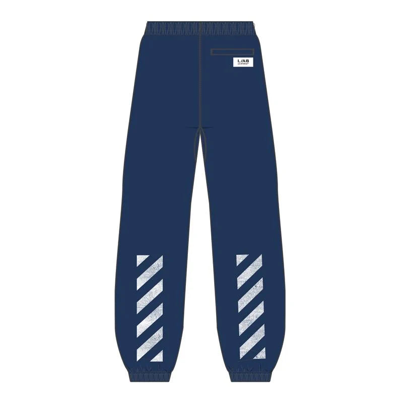 l/ab DIAGONAL JOGGER PANTS 'MARINE'