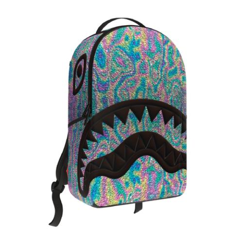 Sprayground OIL SPILL SHARK BACKPACK