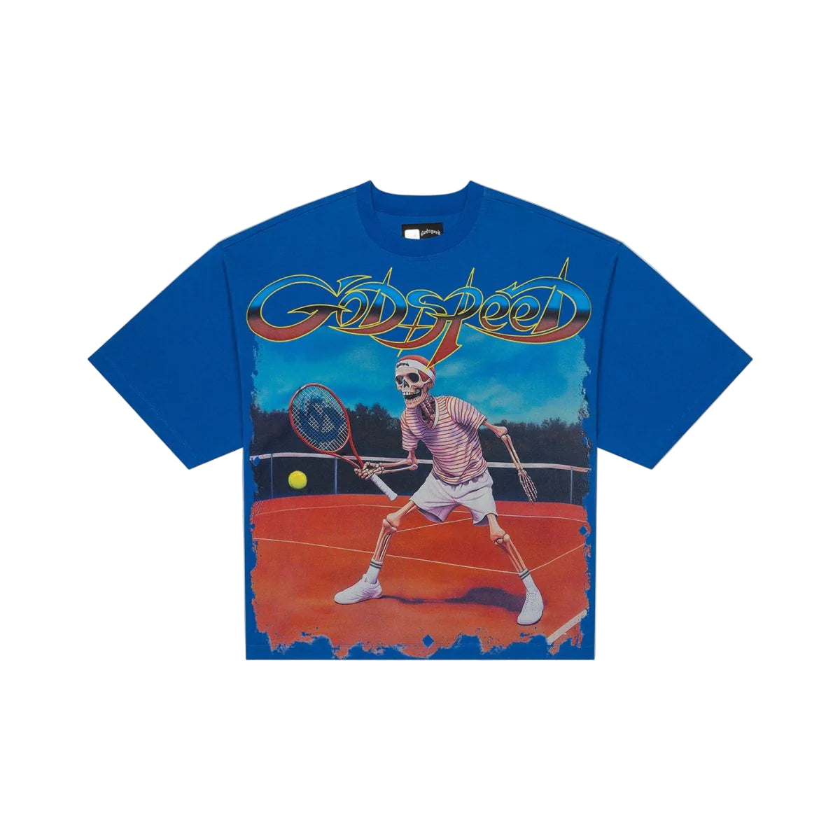 Top Spin Tee Blue Wash